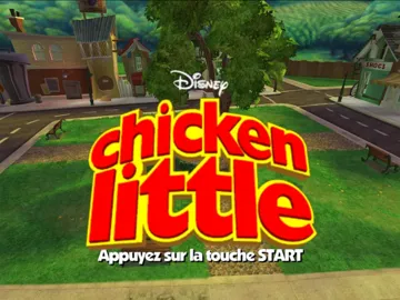 Disney's Chicken Little screen shot title